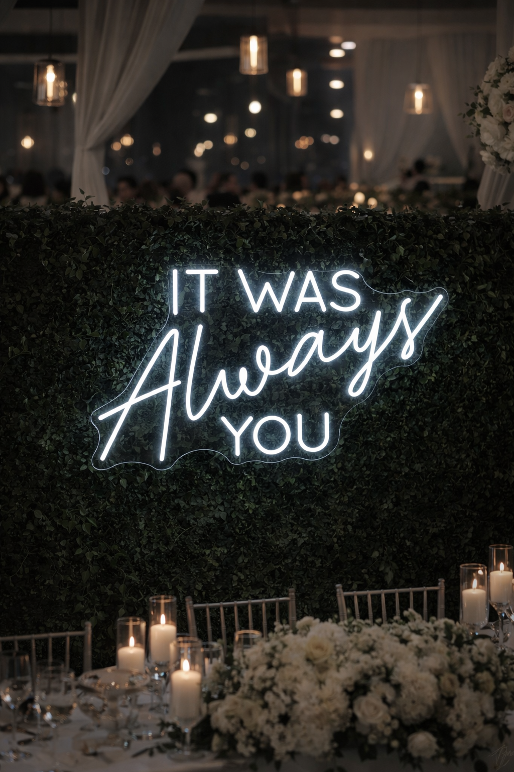 It Was Always You Individual Neon LED Sign
