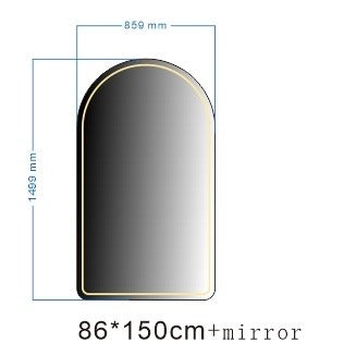 Arch Mirror Effect Neon LED sign 150cm