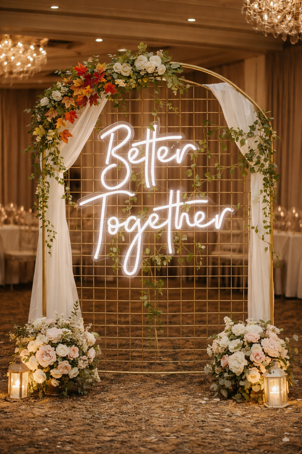 Better Together Neon LED Individual Sign