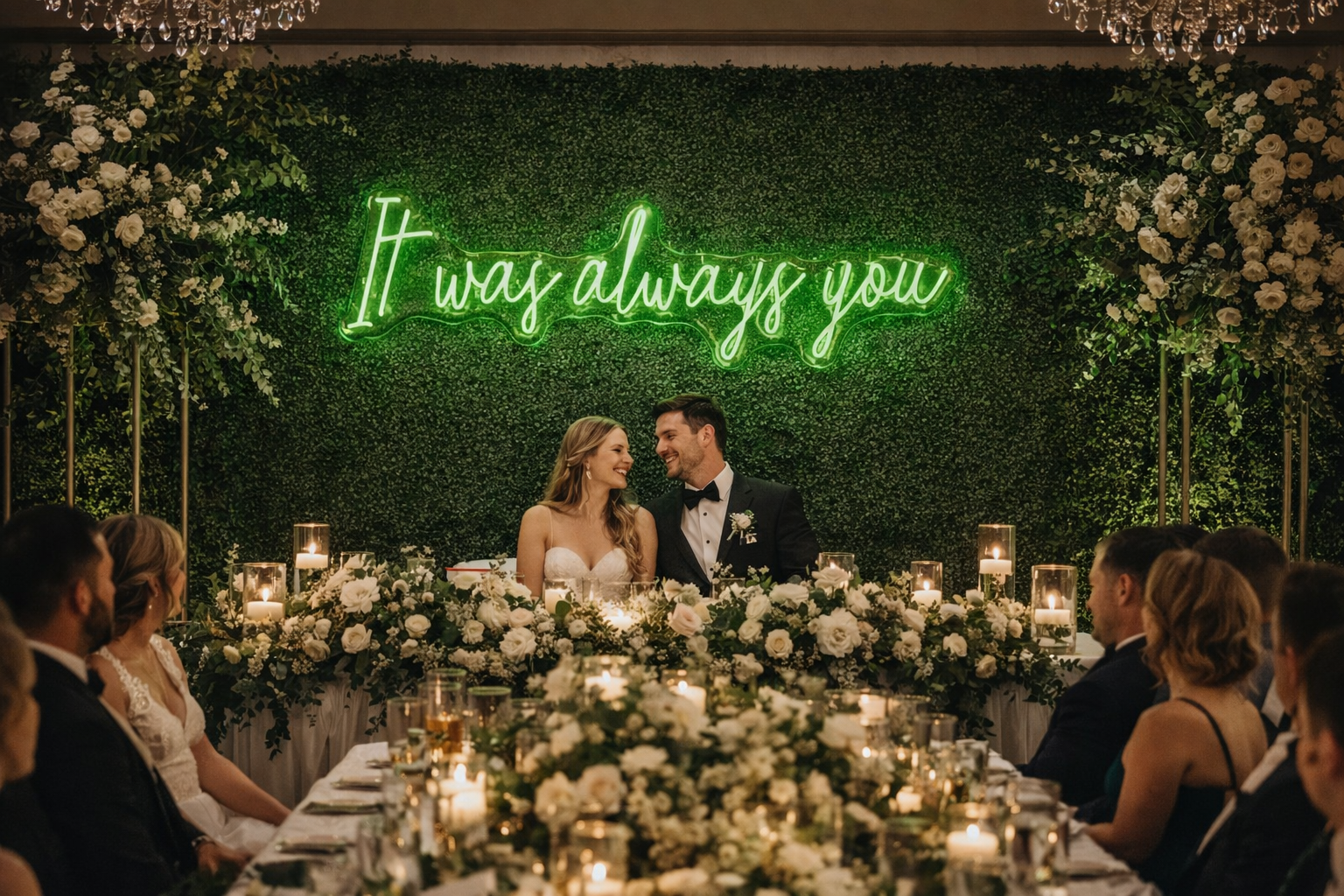 It Was Always You Neon LED Individual Sign