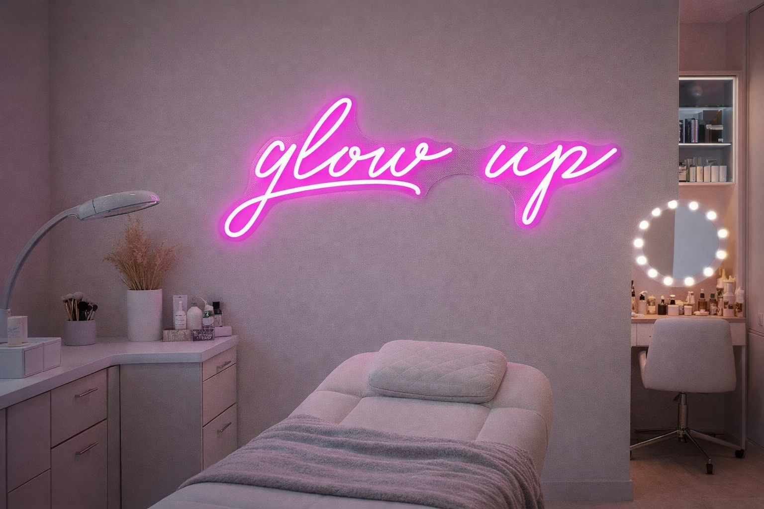Glow Up Individual Neon LED Sign