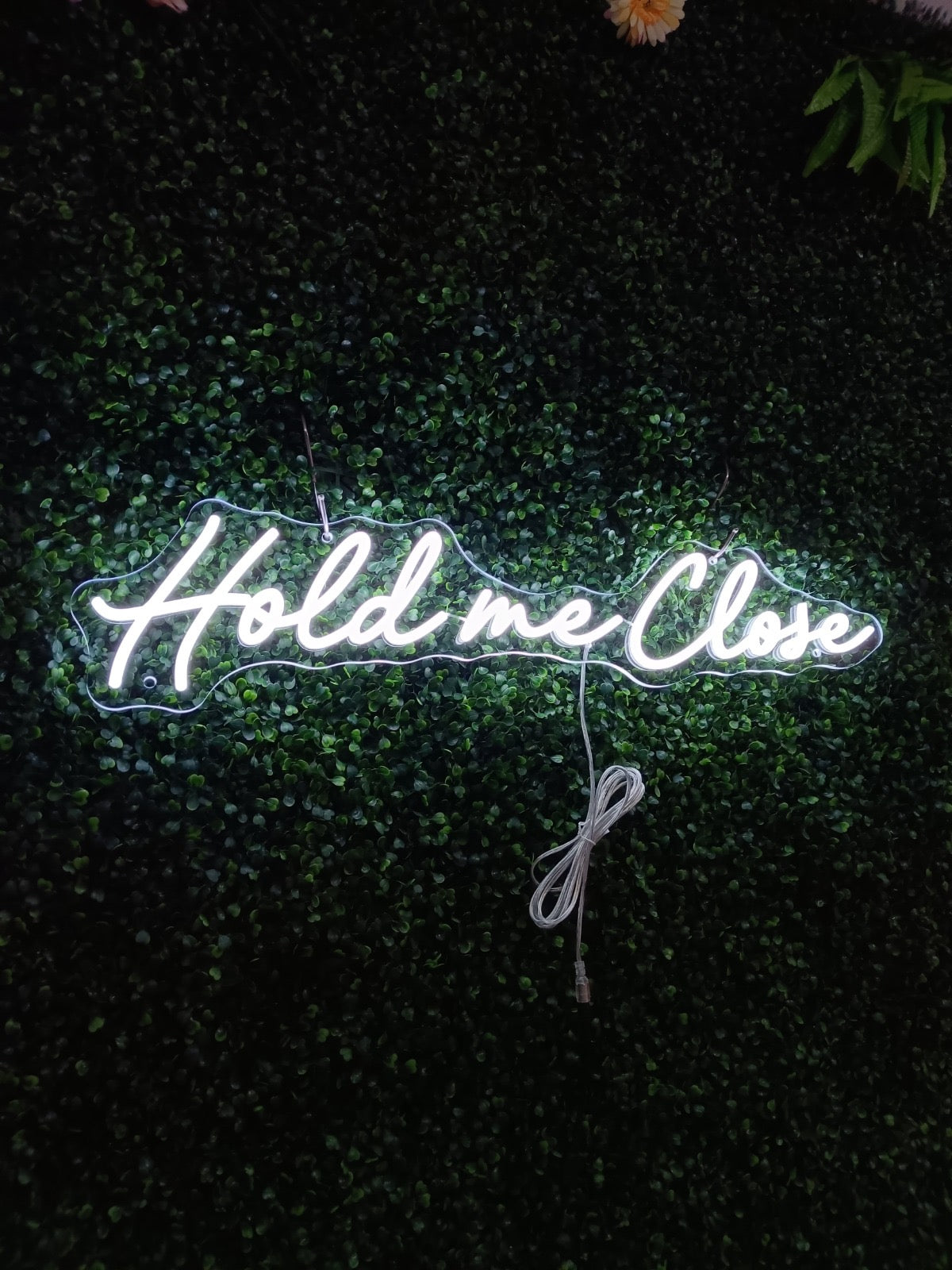 Hold me Close Individual Neon LED Sign