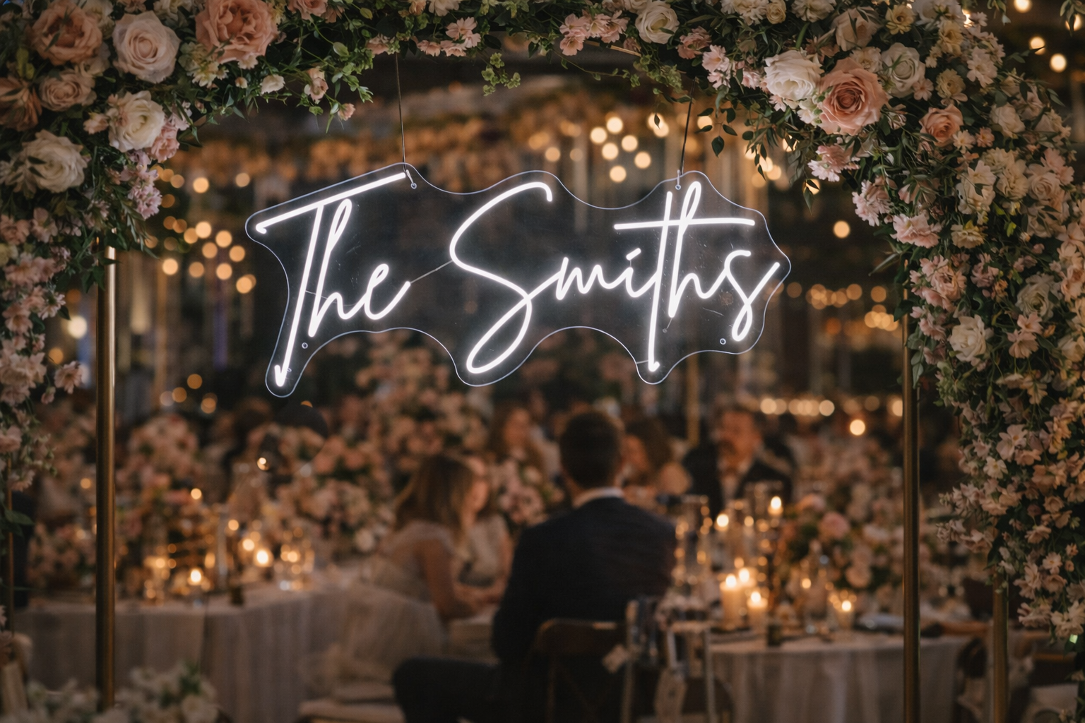 The Smiths Custom Name Neon LED Individual Sign