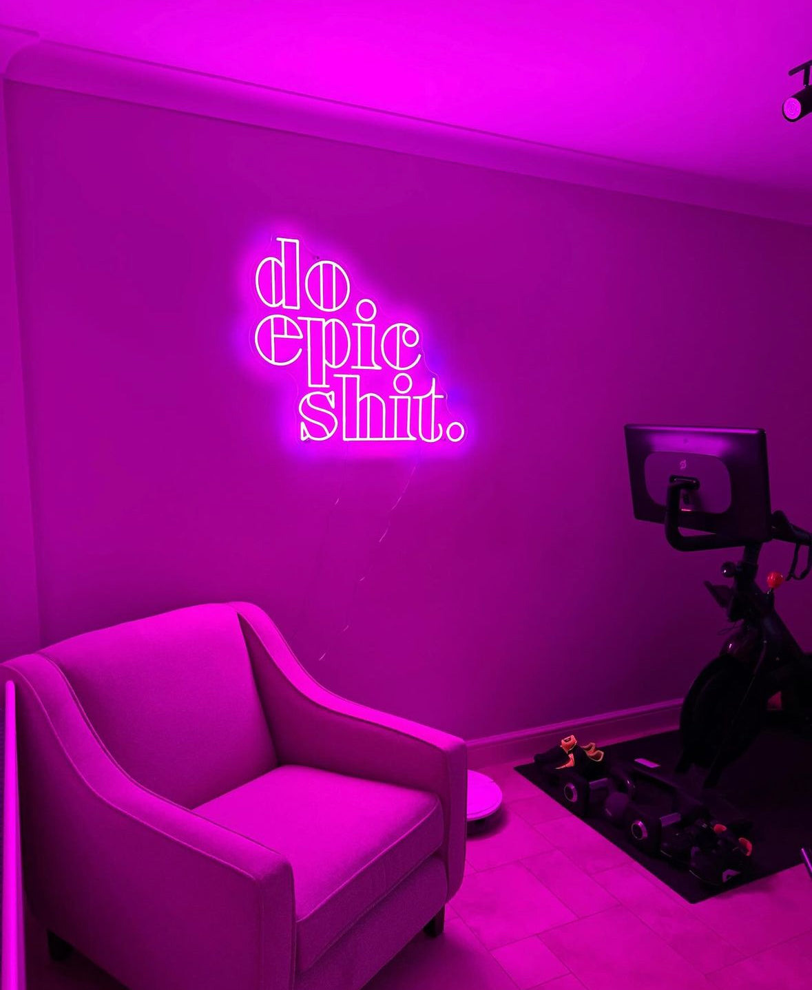 do epic shit. LED Individual sign