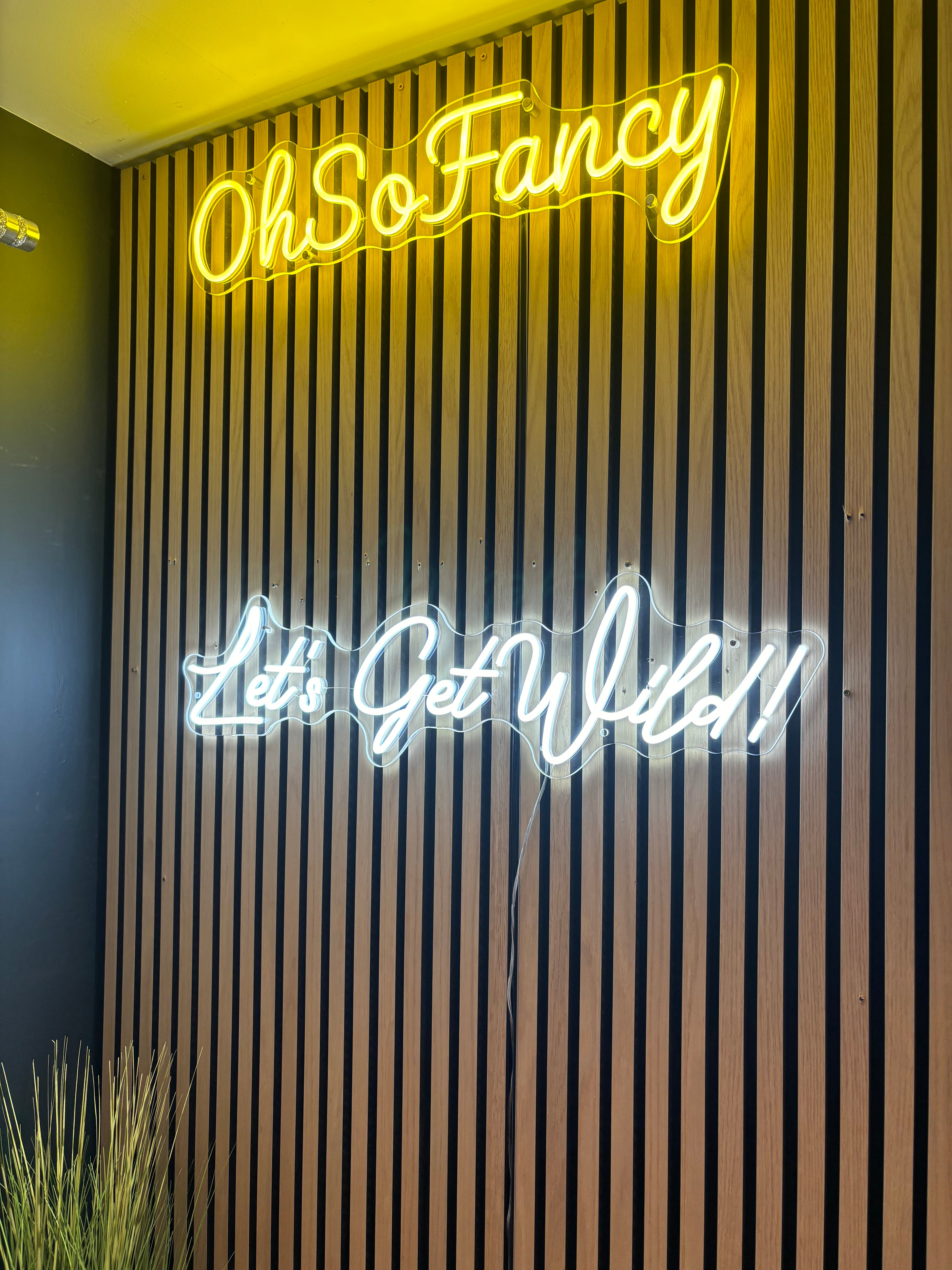 Let's Get Wild! Individual LED Sign
