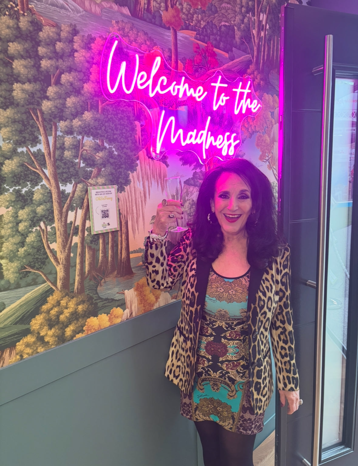 Welcome To The Madness Individual Neon LED Sign