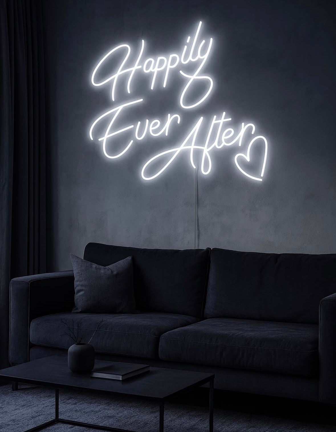 Happily Ever After Individual Neon LED Sign HIRE
