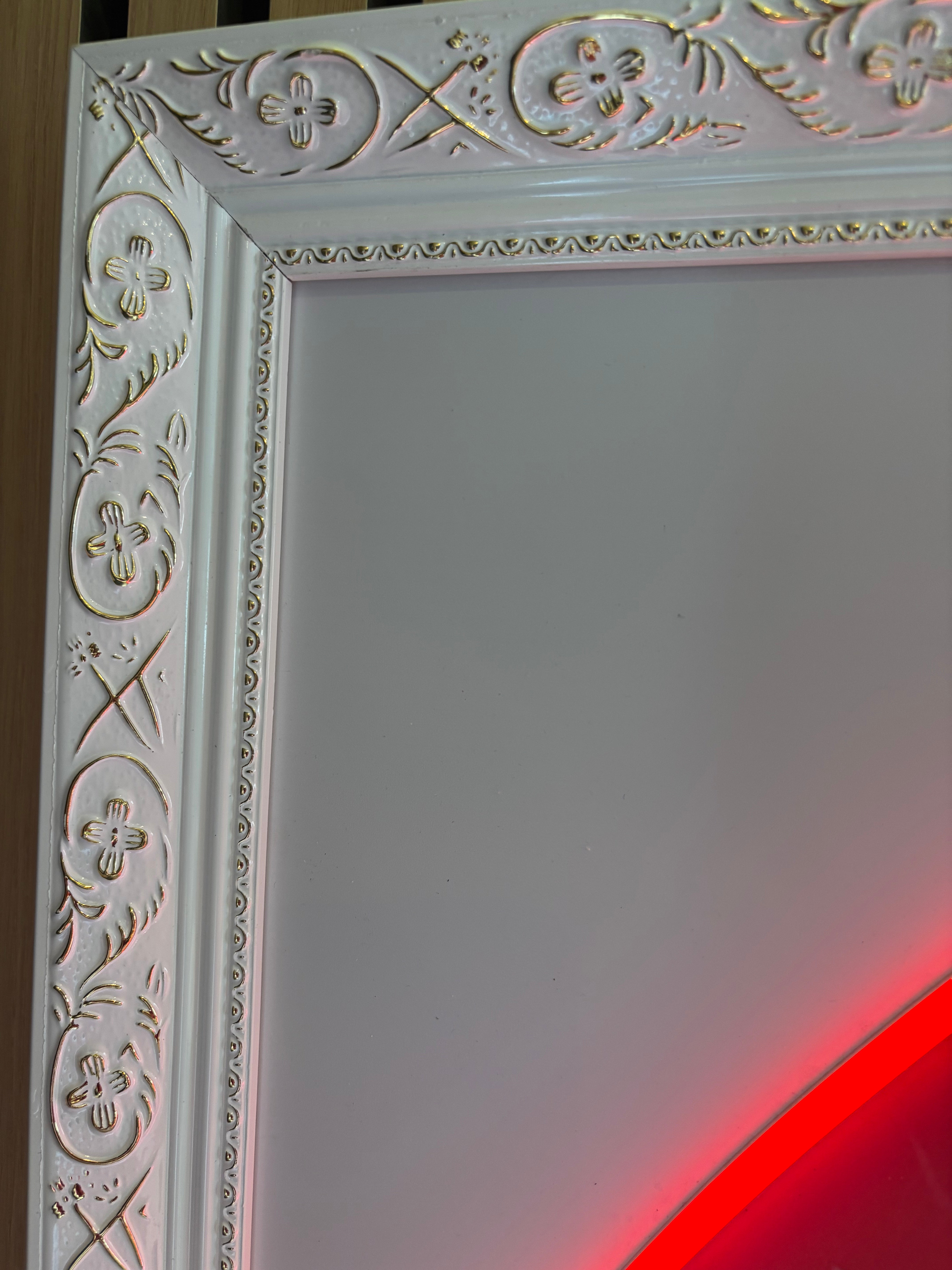 Lips LED Neon UV Printed Framed Sign
