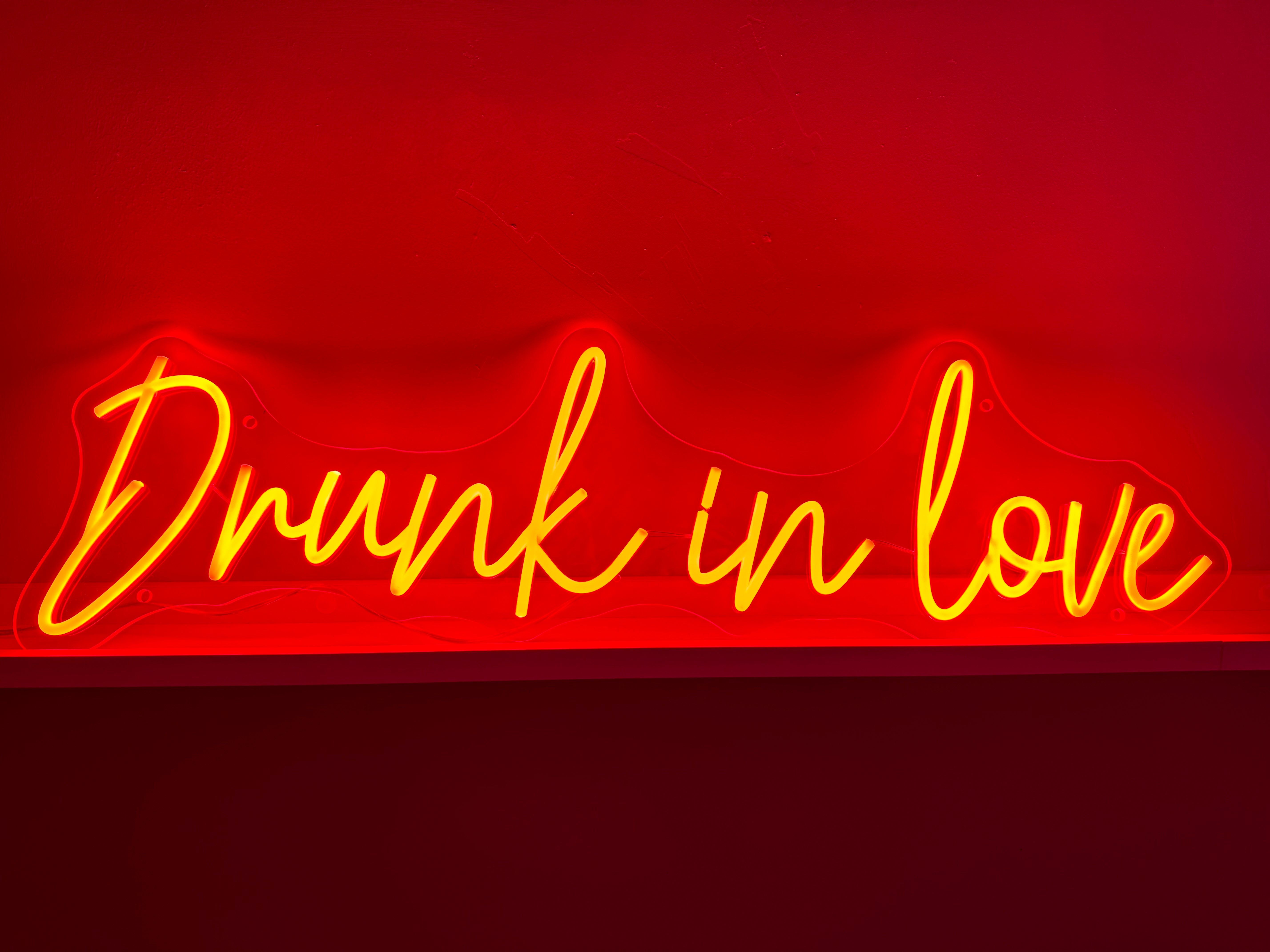 Drunk In Love Individual LED Sign