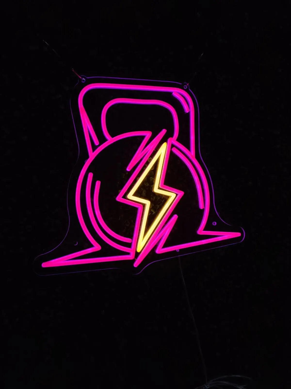 Kettlebell Neon LED Individual Sign