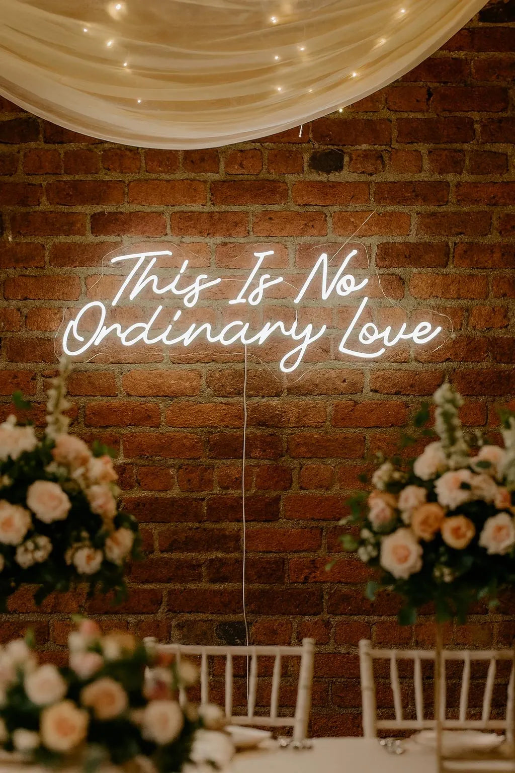 This Is No Ordinary Love Neon LED Individual Sign