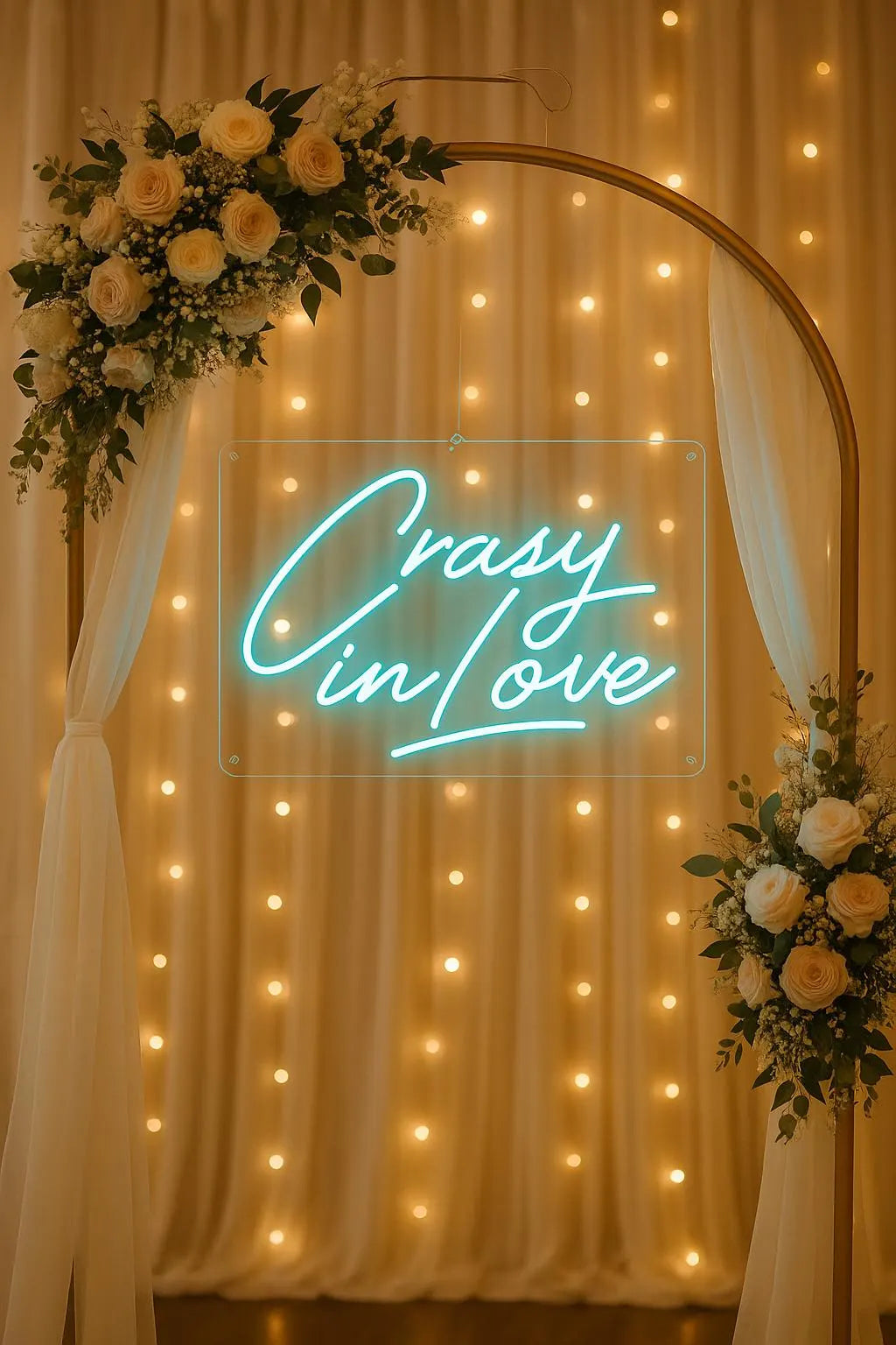 Crazy In Love Neon LED Individual Sign