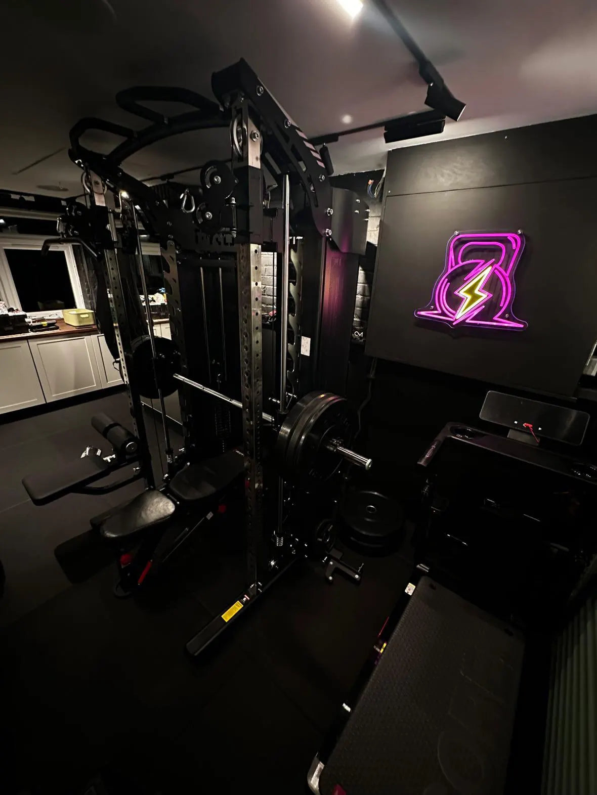 Kettlebell Neon LED Individual Sign