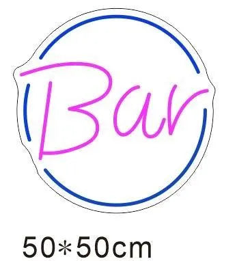 Bar Neon LED Individual Sign