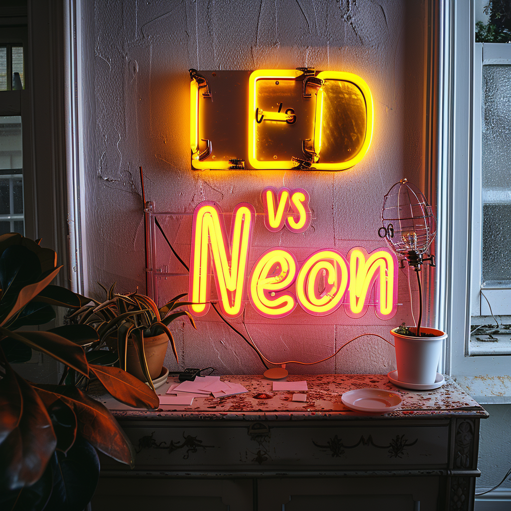 Why LED Signs Outshine Neon