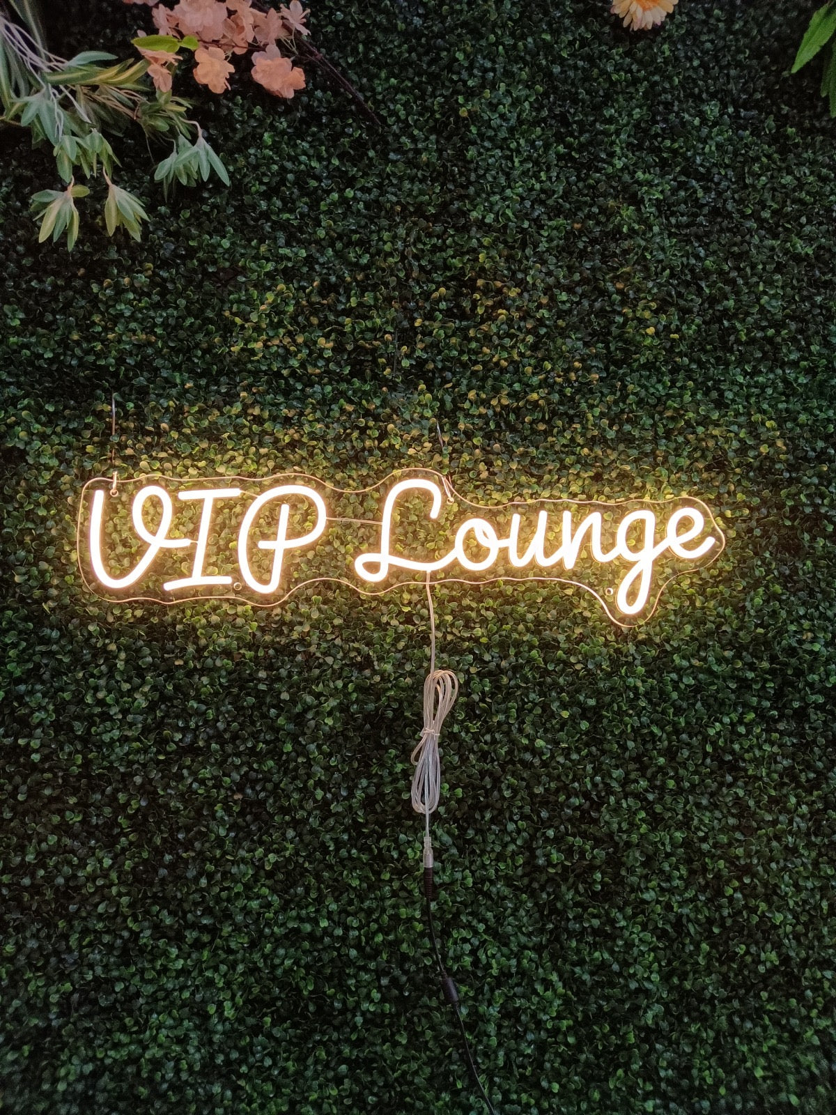 VIP Lounge Individual LED Sign