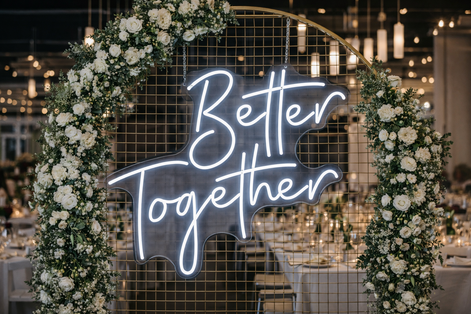 Better Together Neon LED Individual Sign