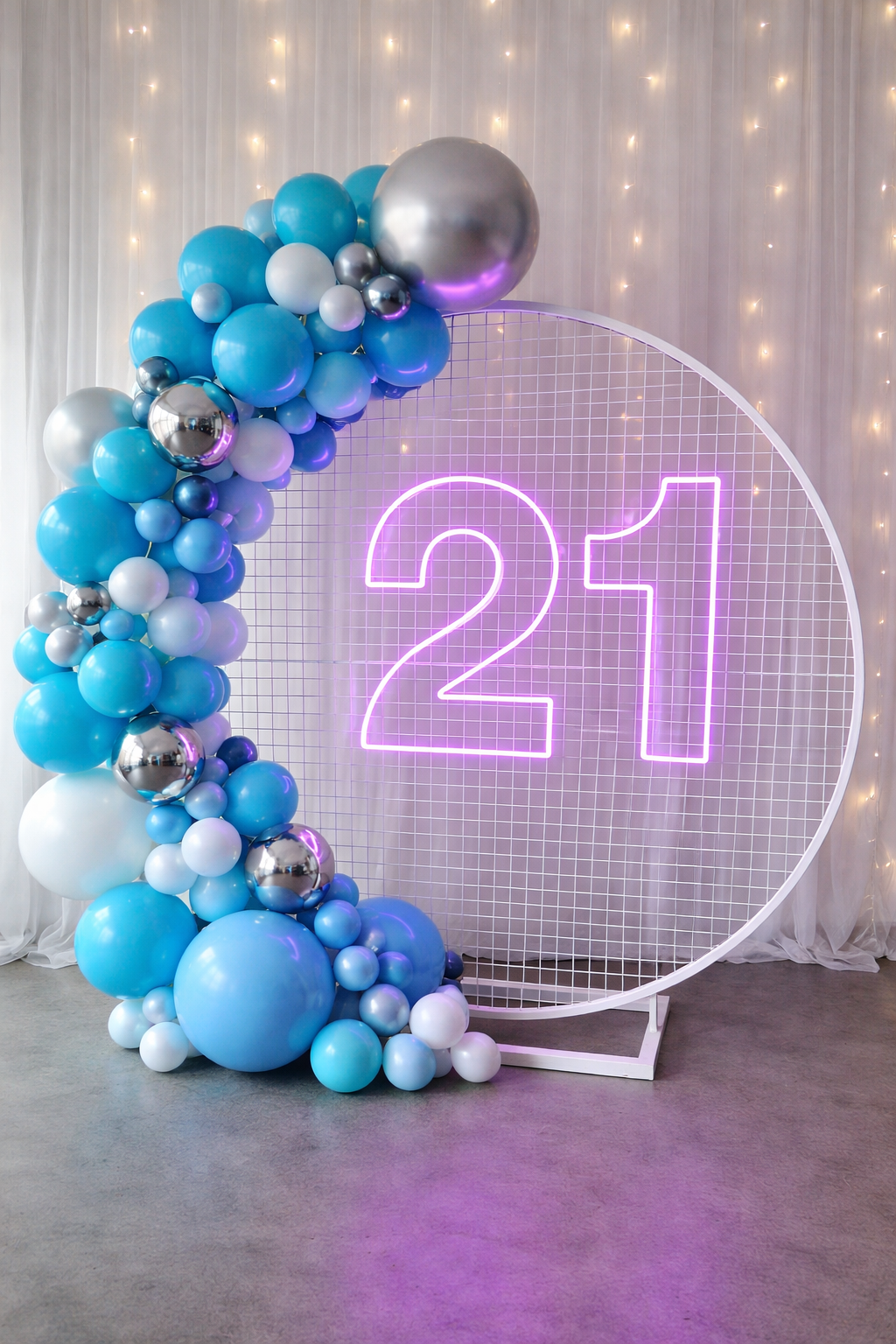 21 Individual Neon LED Sign