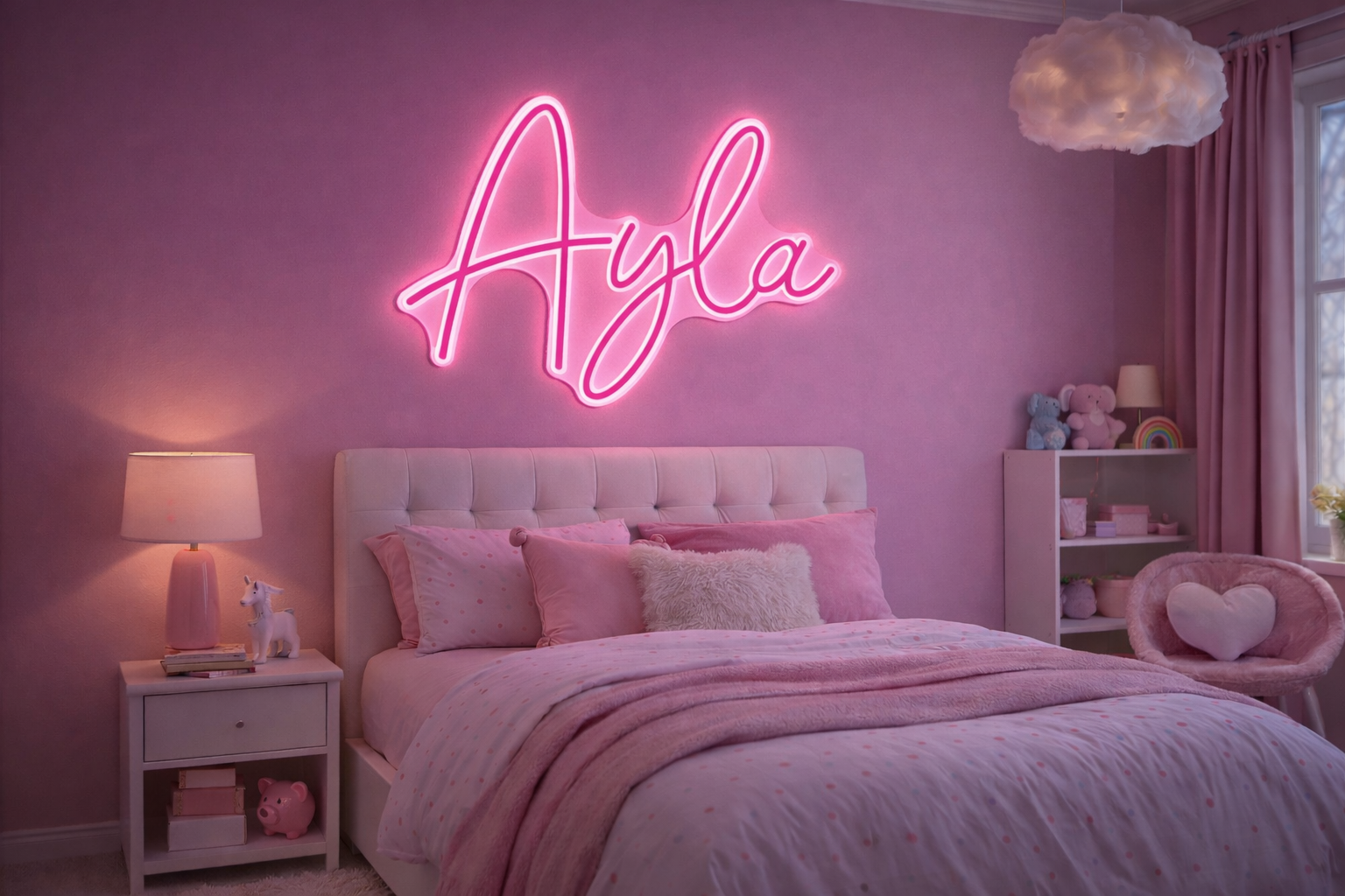 Ayla Custom Neon LED Individual Sign