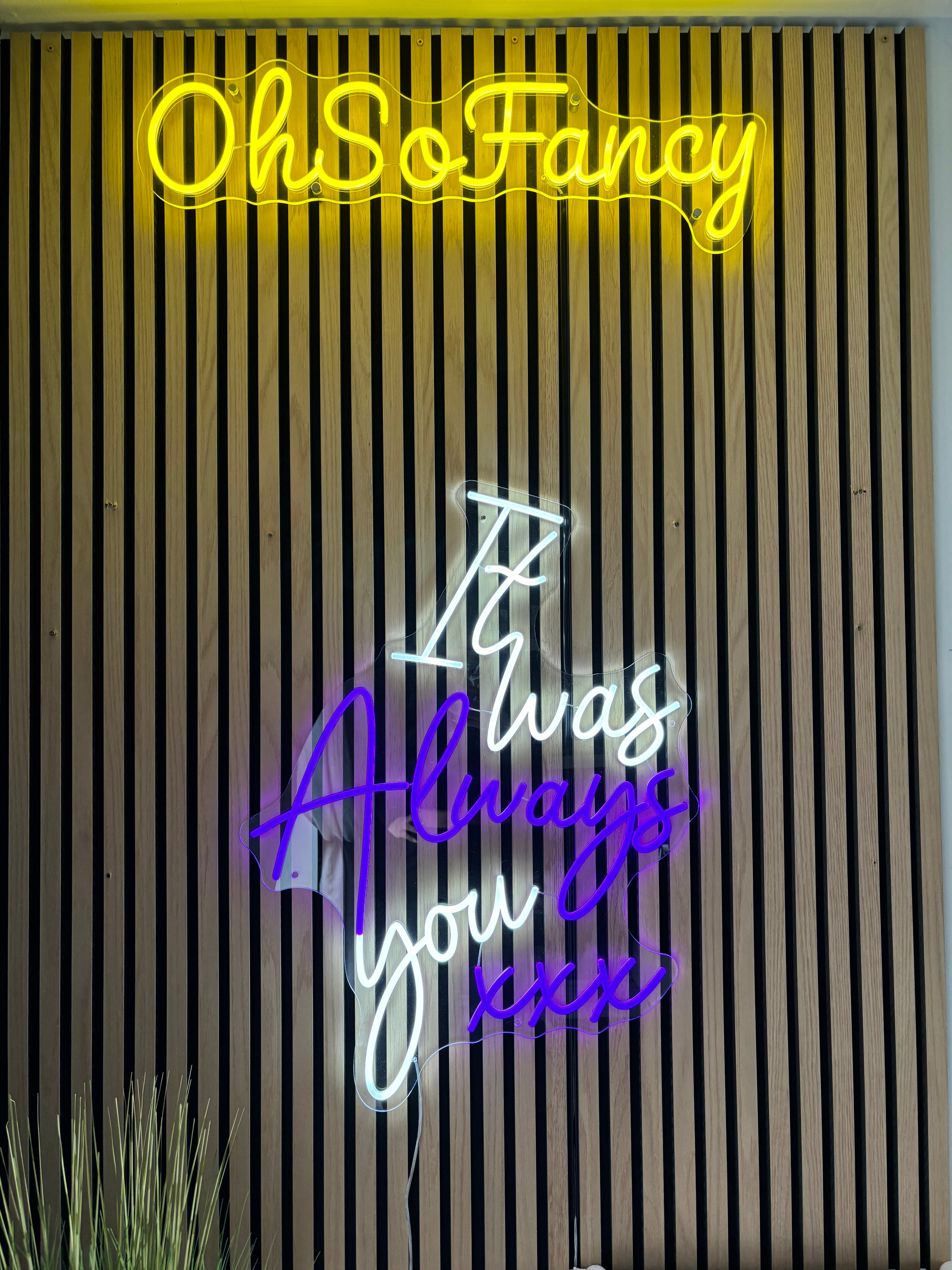 It was Always you xxx Individual LED Sign