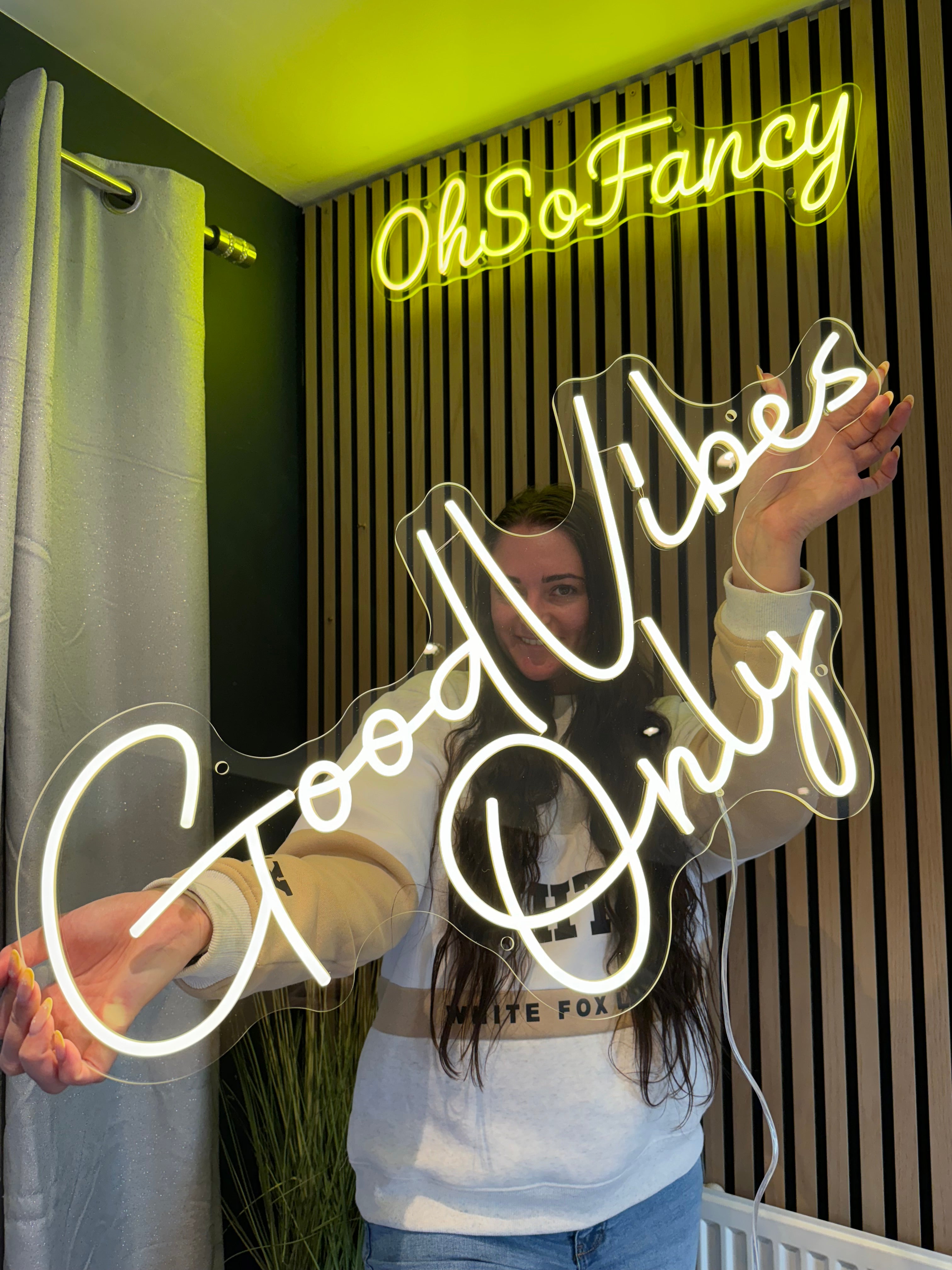 Good Vibes Only Individual LED Sign