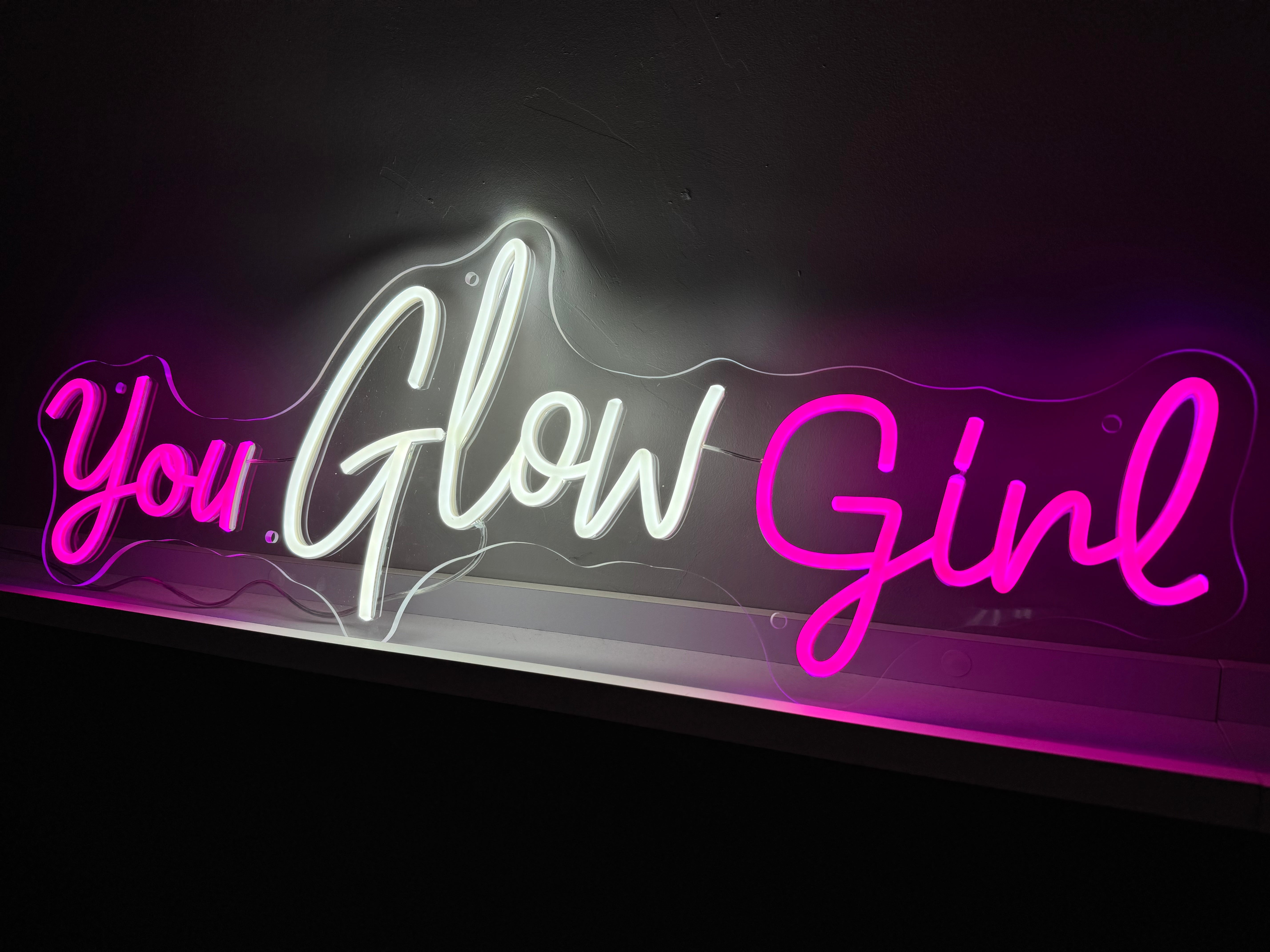 You Glow Girl Individual LED Sign