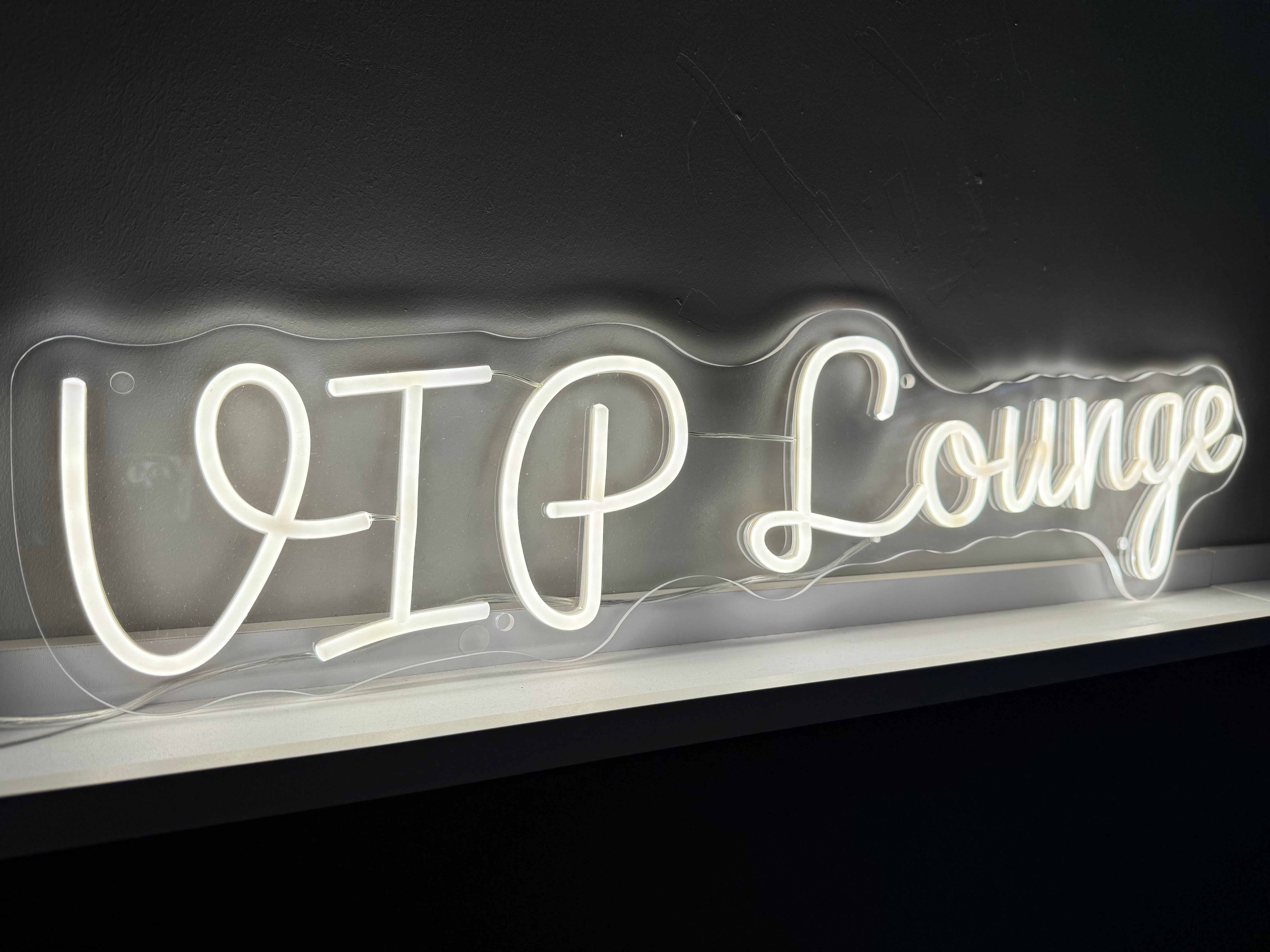 VIP Lounge Individual LED Sign