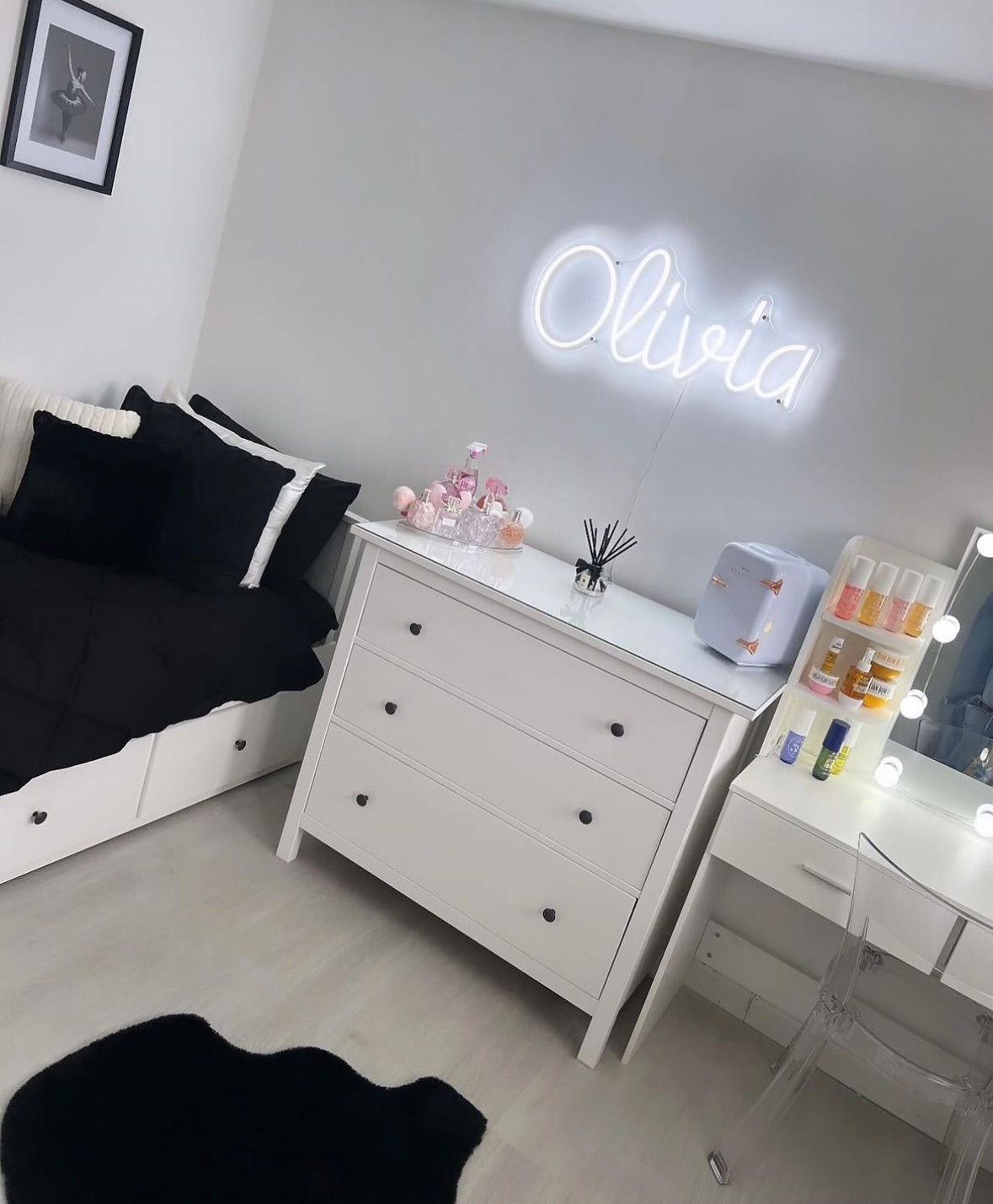 Olivia Individual LED Sign