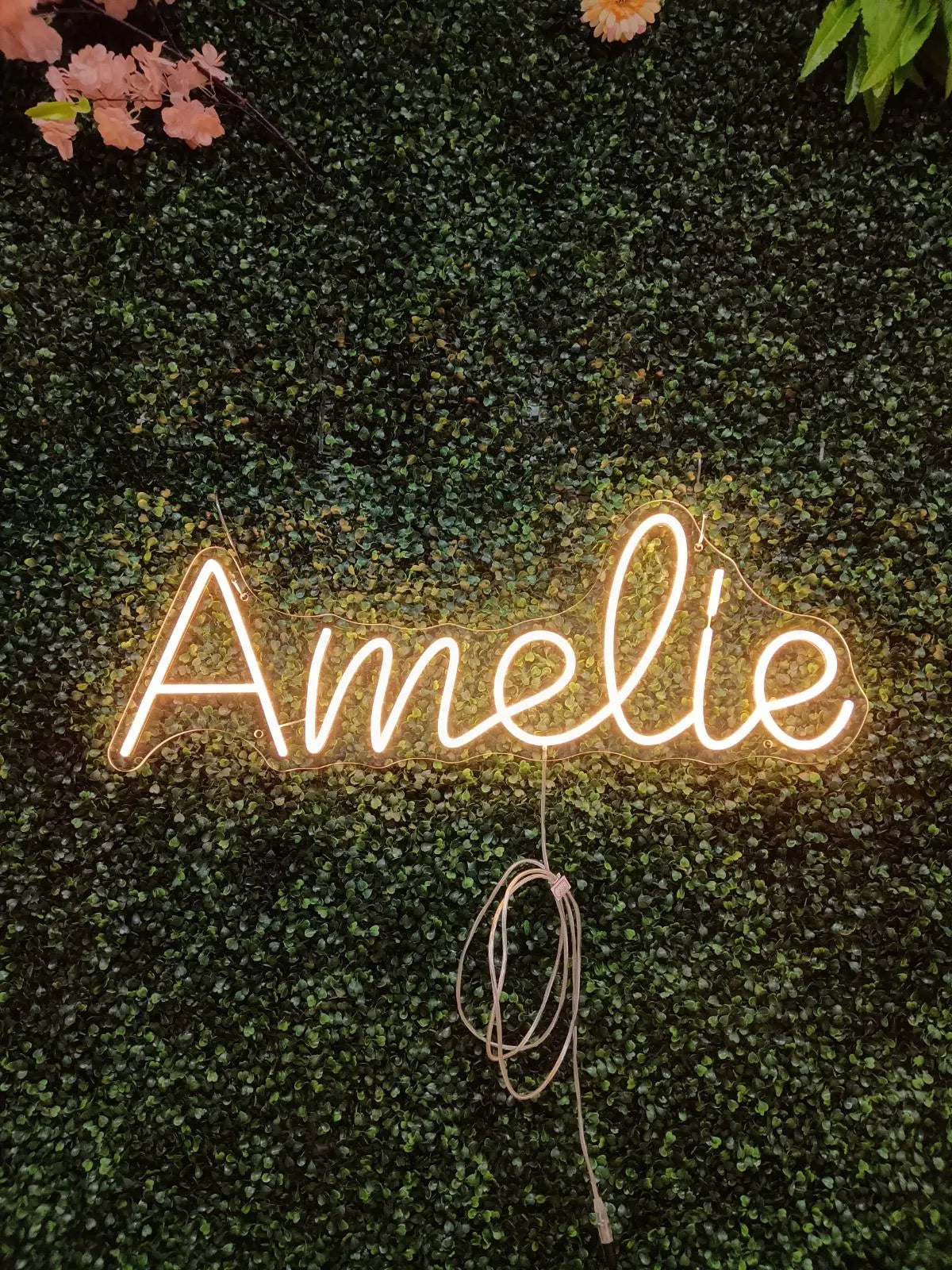 Amelie Custom Name Neon LED Individual Sign