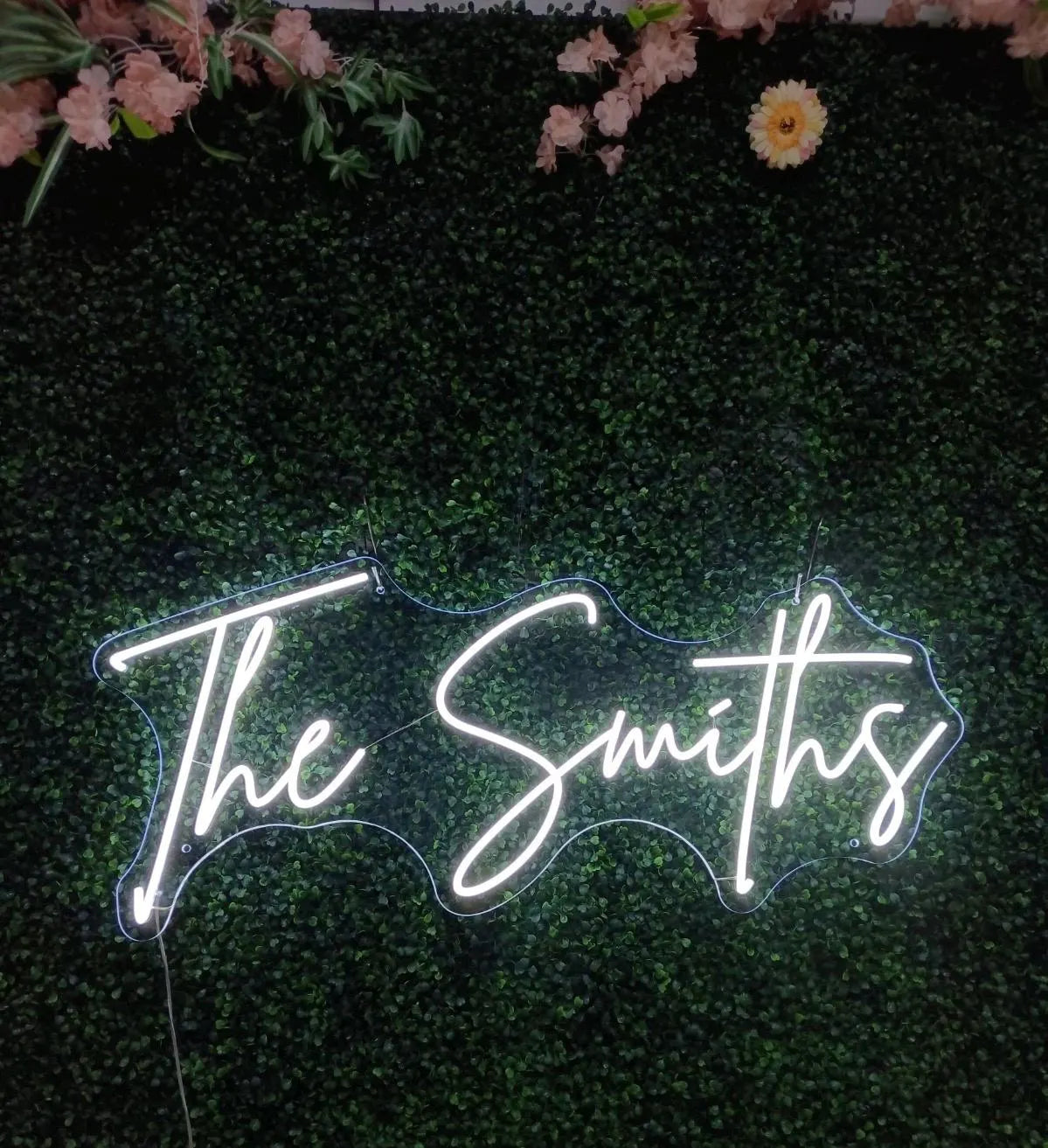The Smiths Custom Name Neon LED Individual Sign