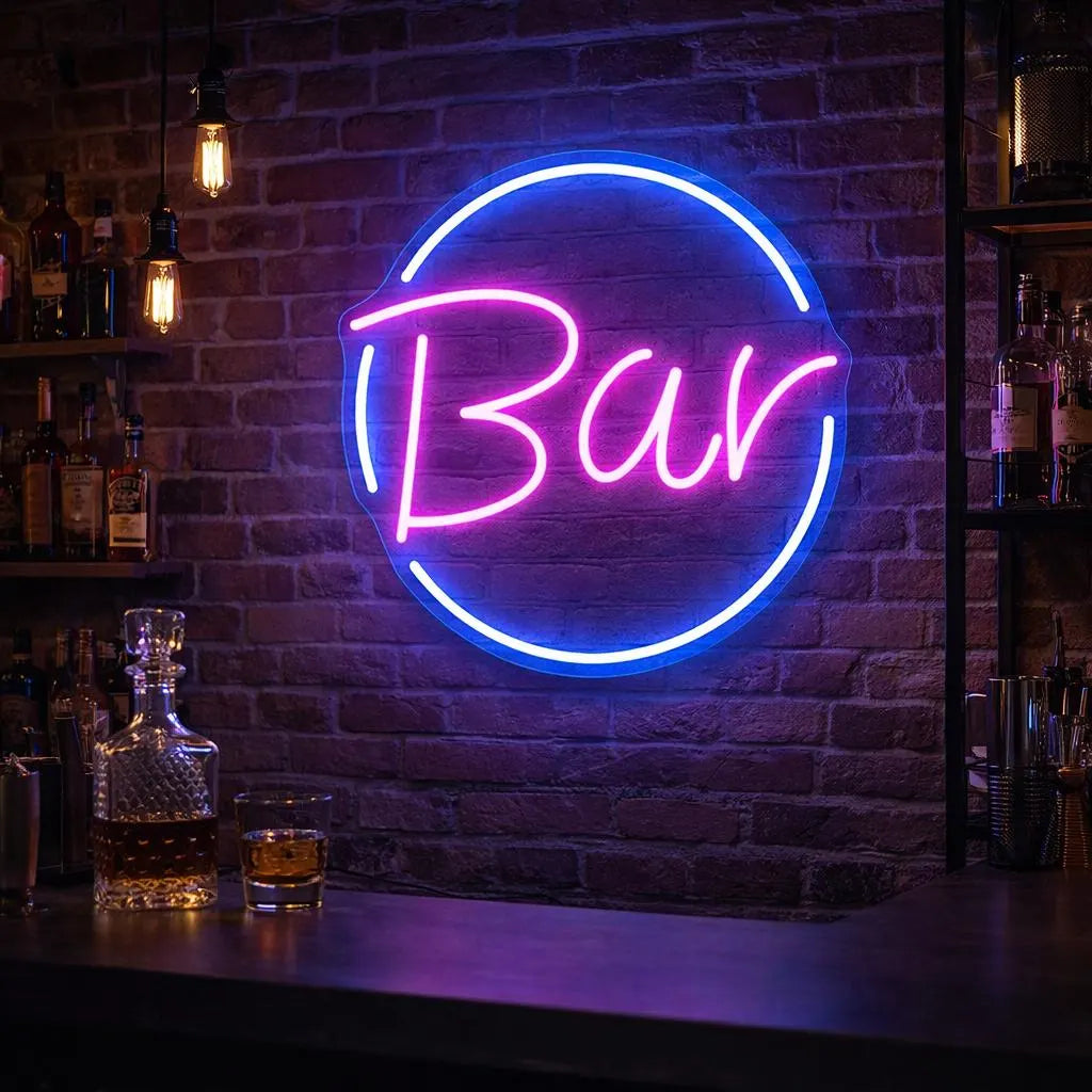 Bar Neon LED Individual Sign