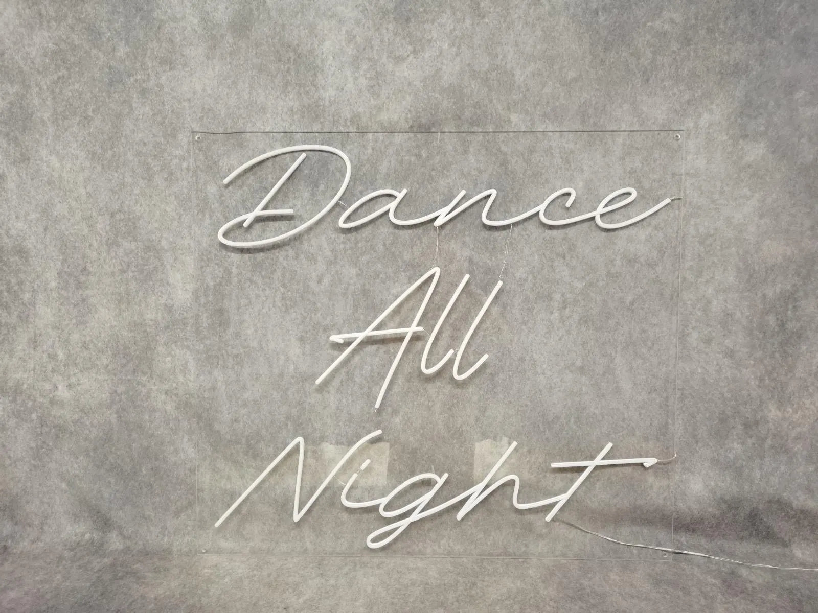 Dance All Night Neon LED Individual Sign