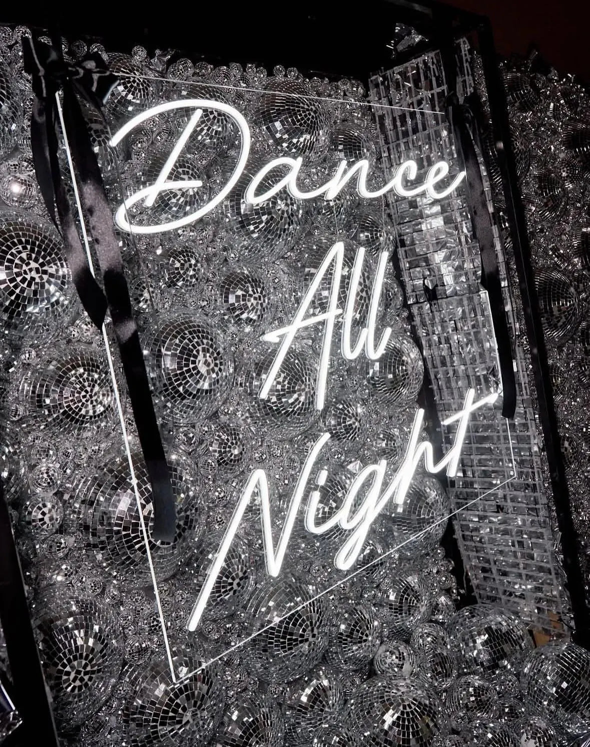 Dance All Night Neon LED Individual Sign