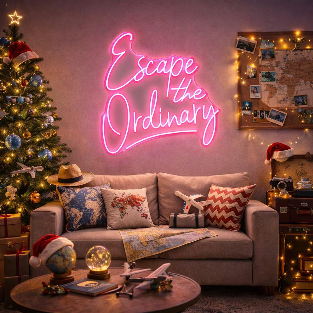 Escape The Ordinary Neon LED Individual Sign