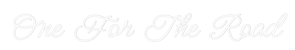 Custom Neon: One For The R...