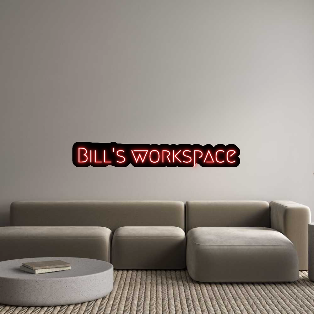 Custom Neon: Bill's worksp...